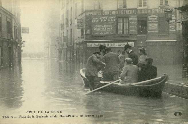 Inondations à Paris en 1910