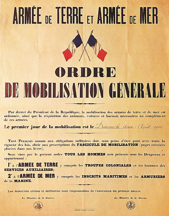 Ordre de mobilisation générale