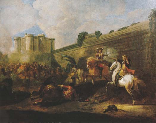 Bataille de la porte Saint-Antoine - Château de Versailles