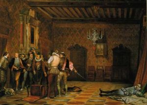 L'assassinat du duc de Guise au château de Blois