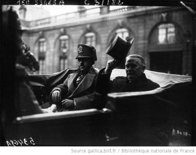 Gaston Doumergue en visite officielle à Londres en 1927