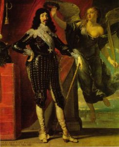 Louis XIII couronné par la Victoire