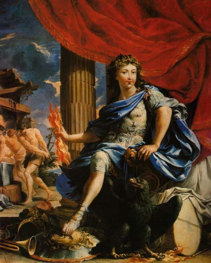 Louis XIV en Jupiter, vainqueur de la Fronde