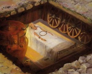 Reconstitution de la tombe de Vix (Marc TARASKOFF)